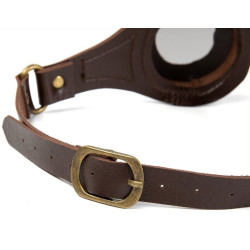 KinkHarness Paire de lunettes Motor Marron